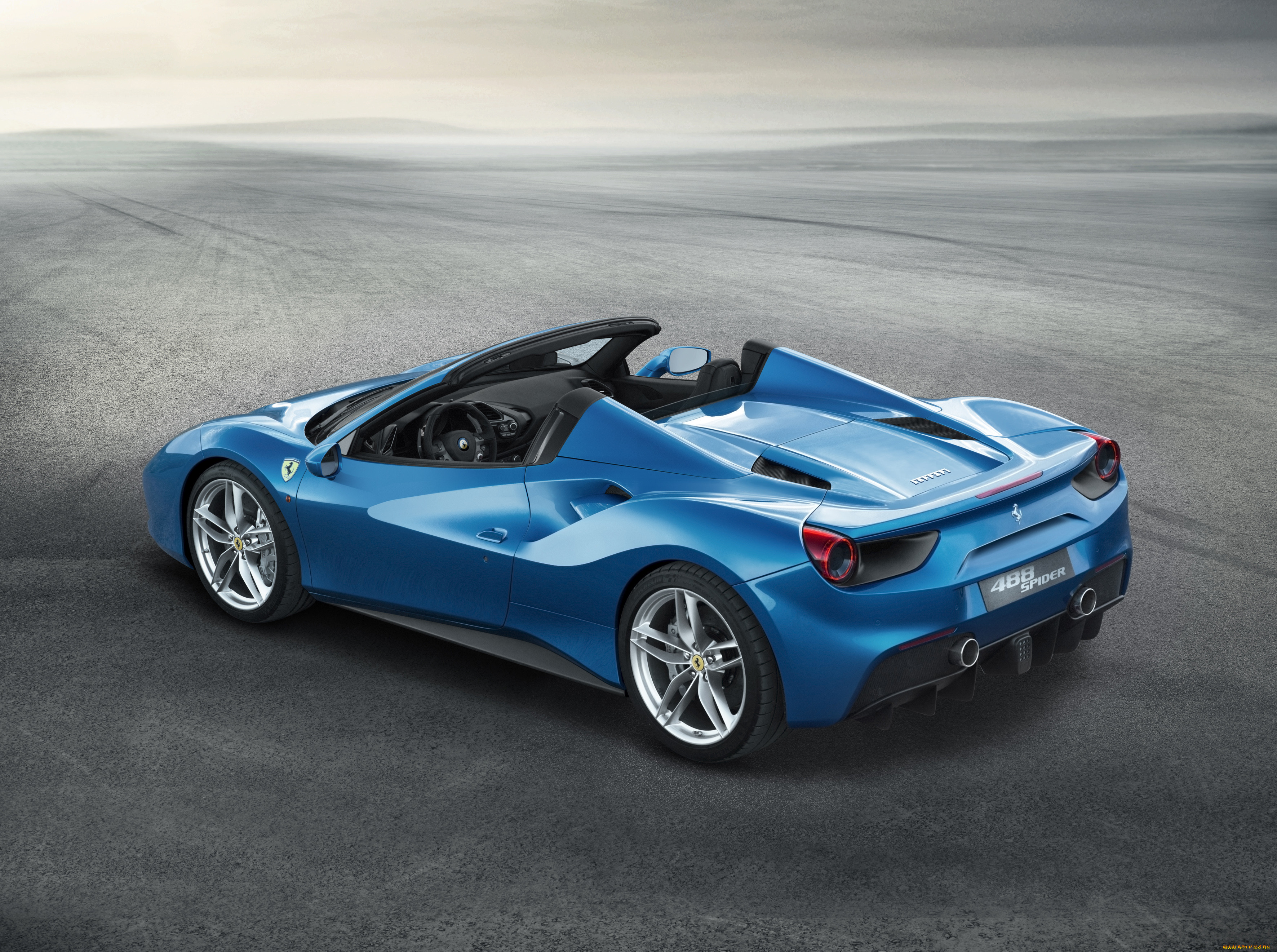 , ferrari, 488, spider, 2015